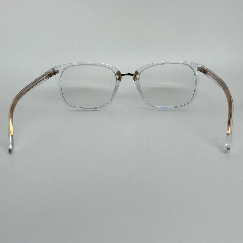 Lenton and Rusby‎ LR4502 Eyeglasses Unisex Crystal Square 54-20-140 H13927
